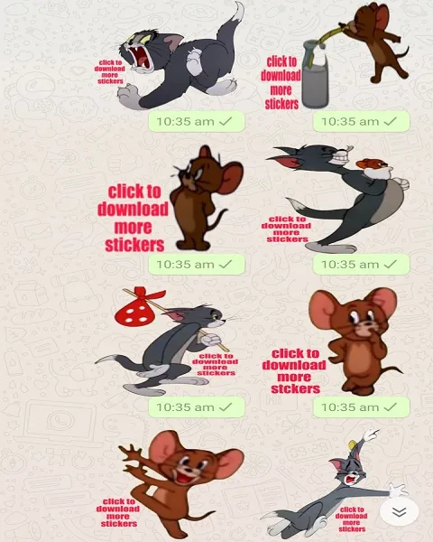 Jerry Stickers for WA | Indus Appstore | Screenshot