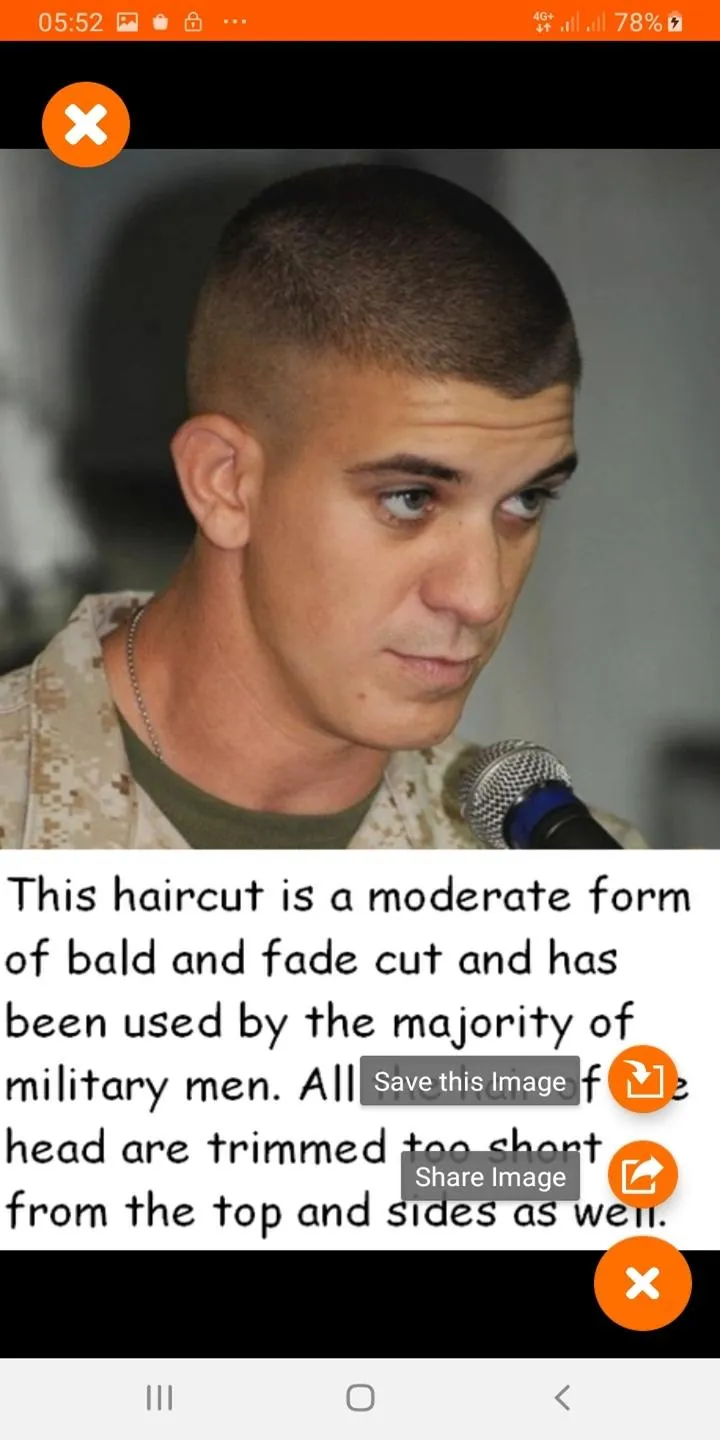 Military Haircut Ideas | Indus Appstore | Screenshot