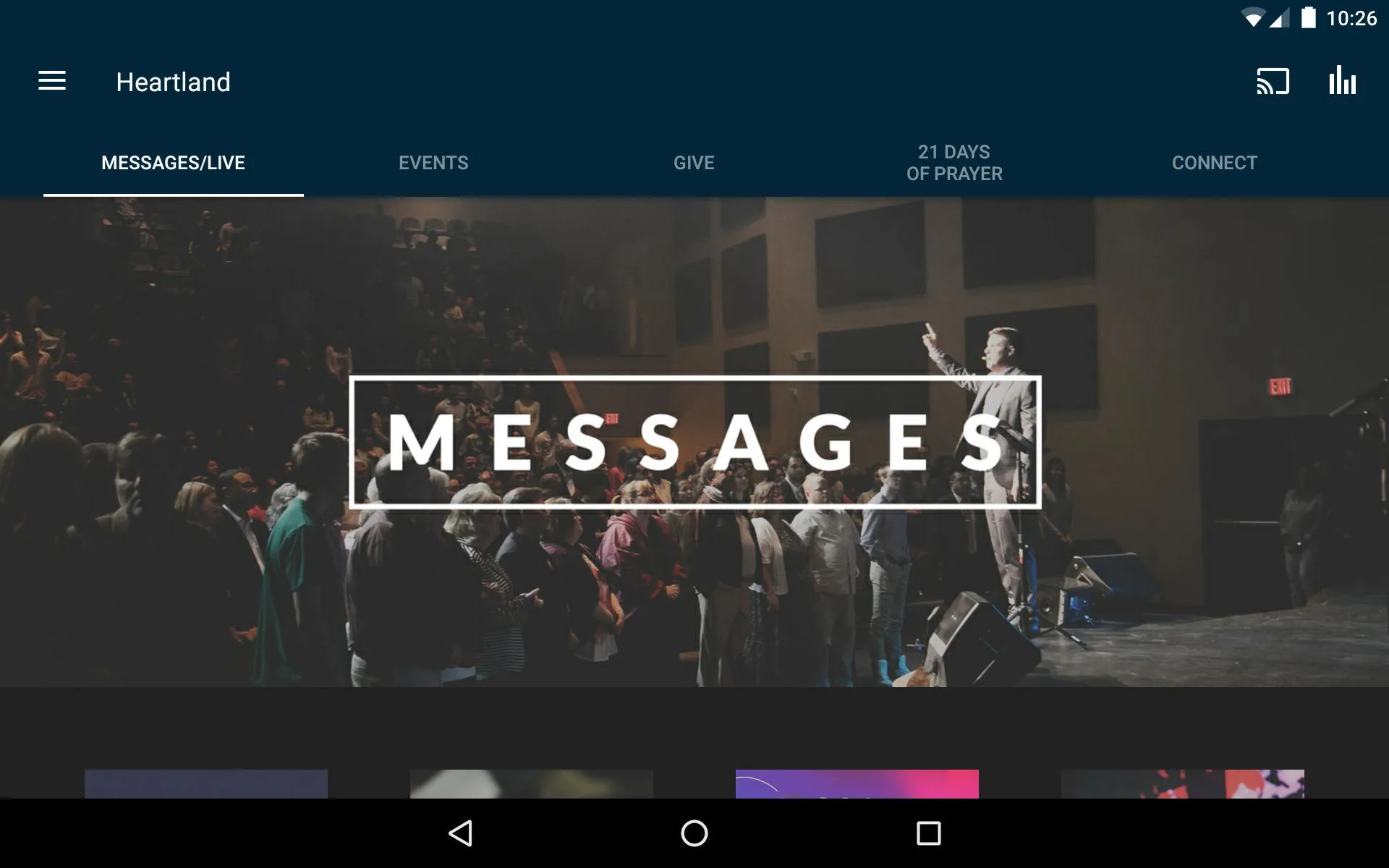 The Heartland Church | Indus Appstore | Screenshot