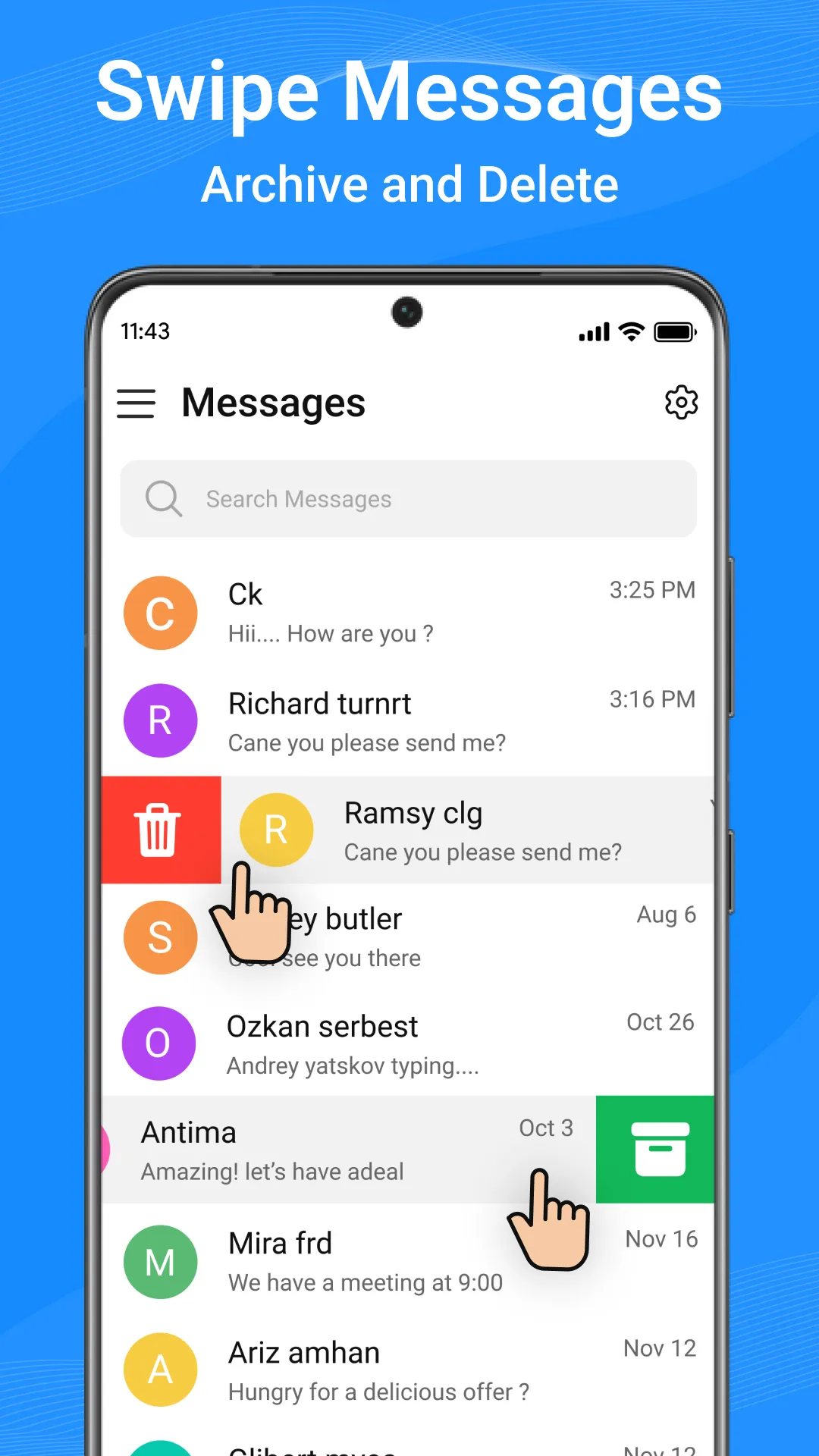 Messages: Text SMS | Indus Appstore | Screenshot