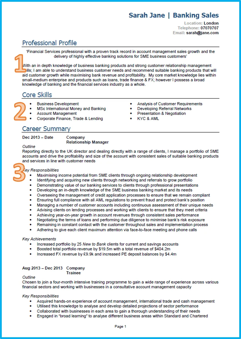 CV Examples: PDF CV Templates | Indus Appstore | Screenshot