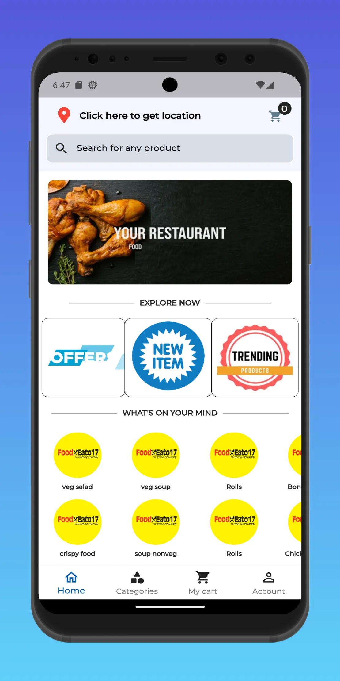 Foodeato | Indus Appstore | Screenshot