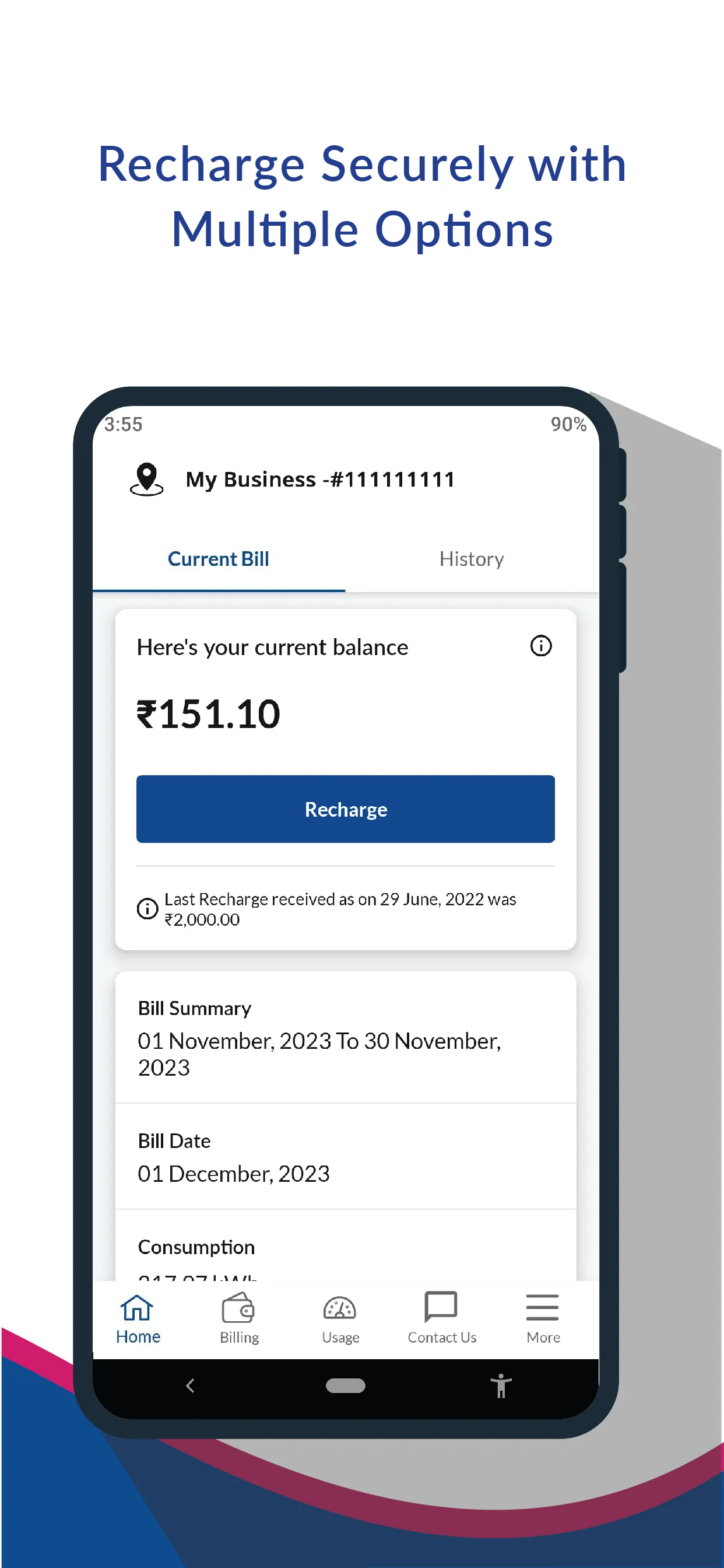 DGVCL Smart Meter | Indus Appstore | Screenshot