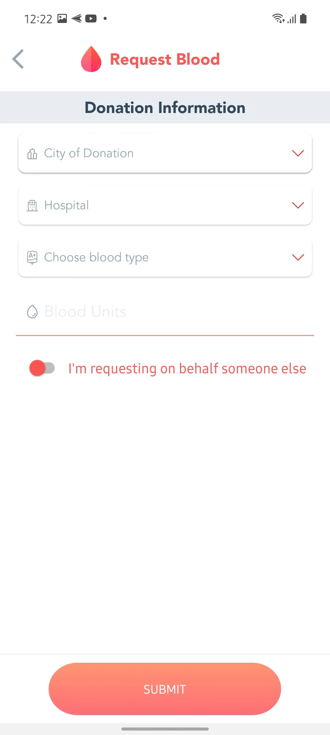 GiveLife | Indus Appstore | Screenshot