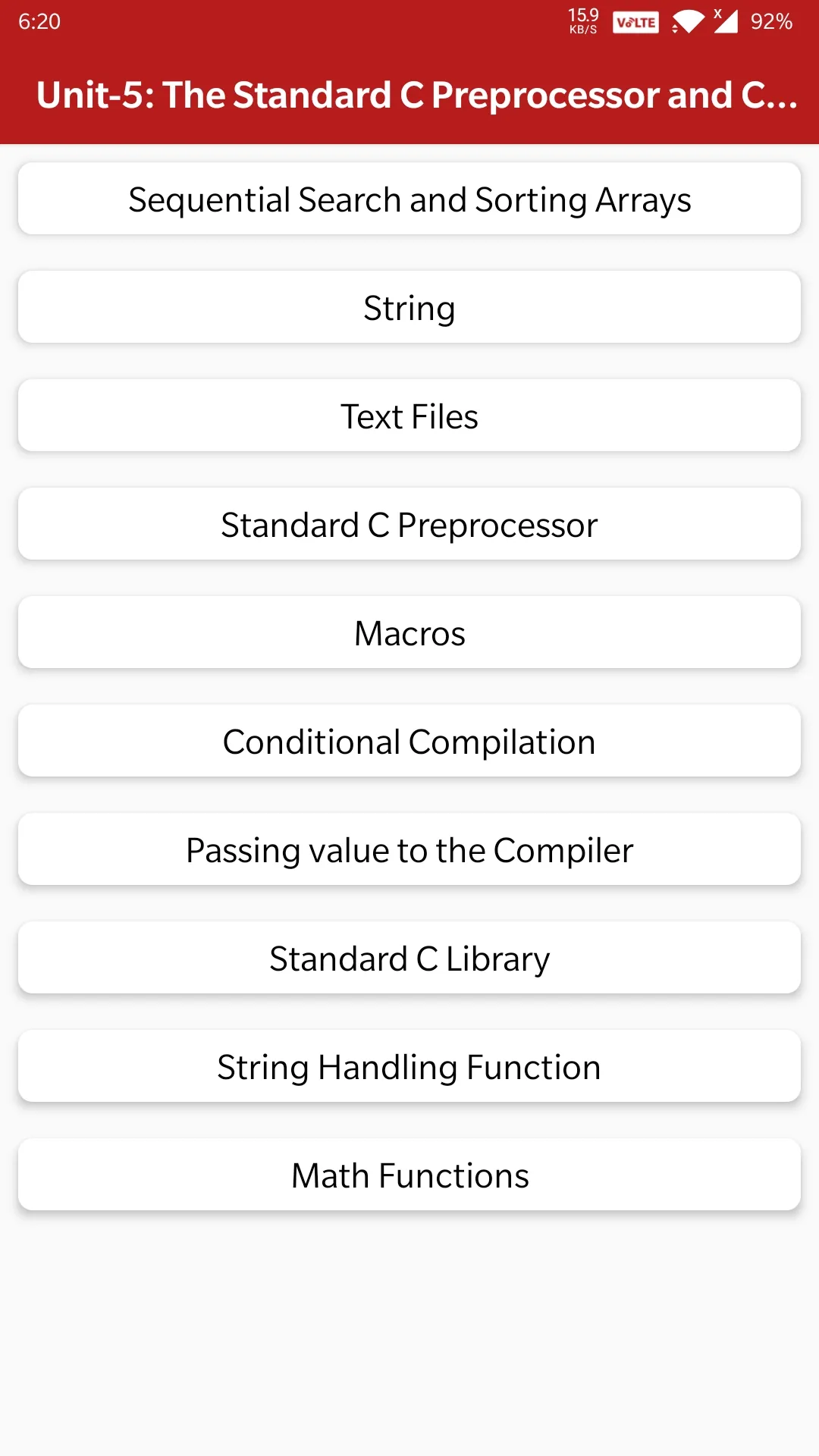 BASICS OF C PROGRAMMING | Indus Appstore | Screenshot