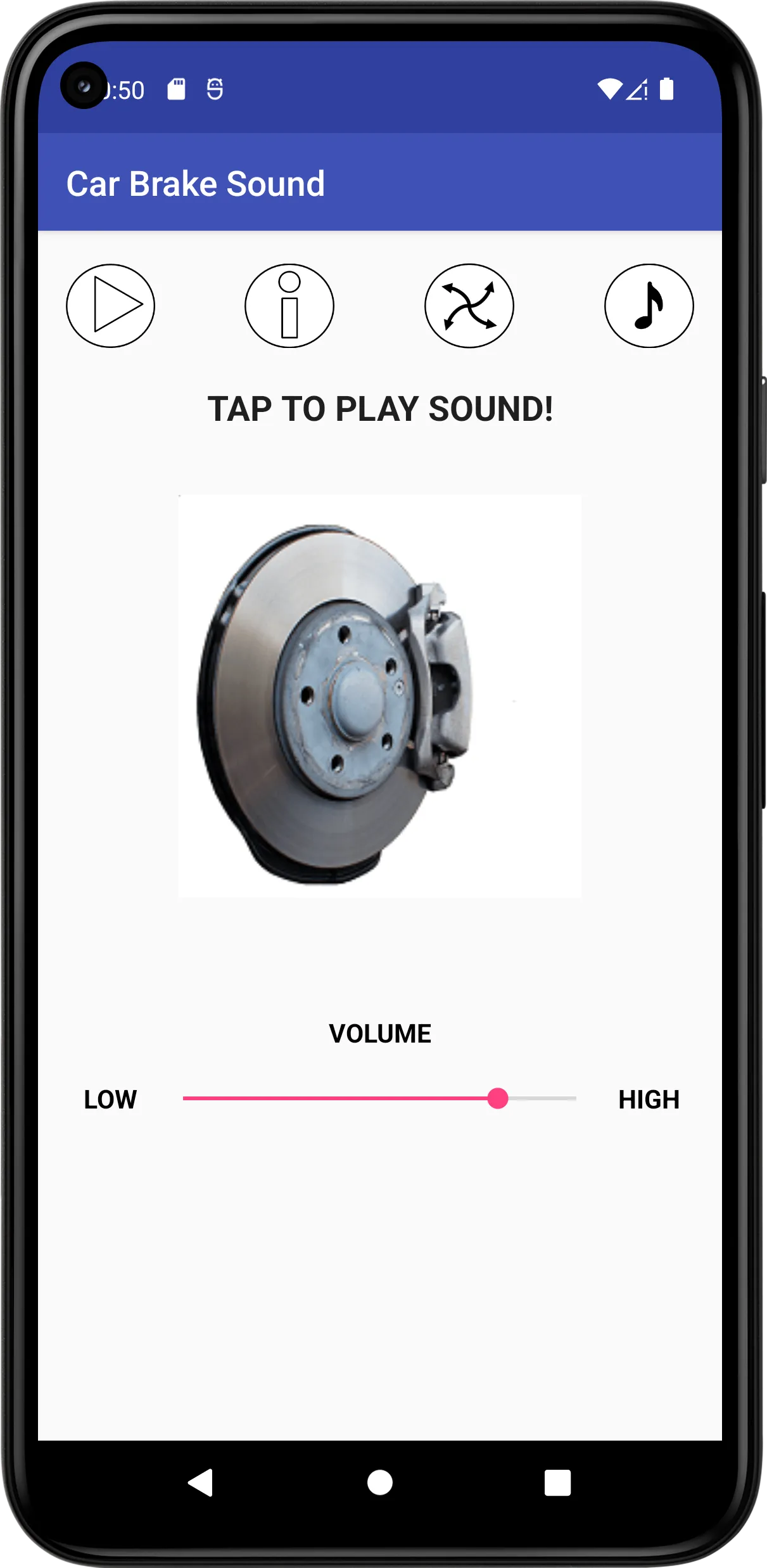 Car Brake Sound | Indus Appstore | Screenshot