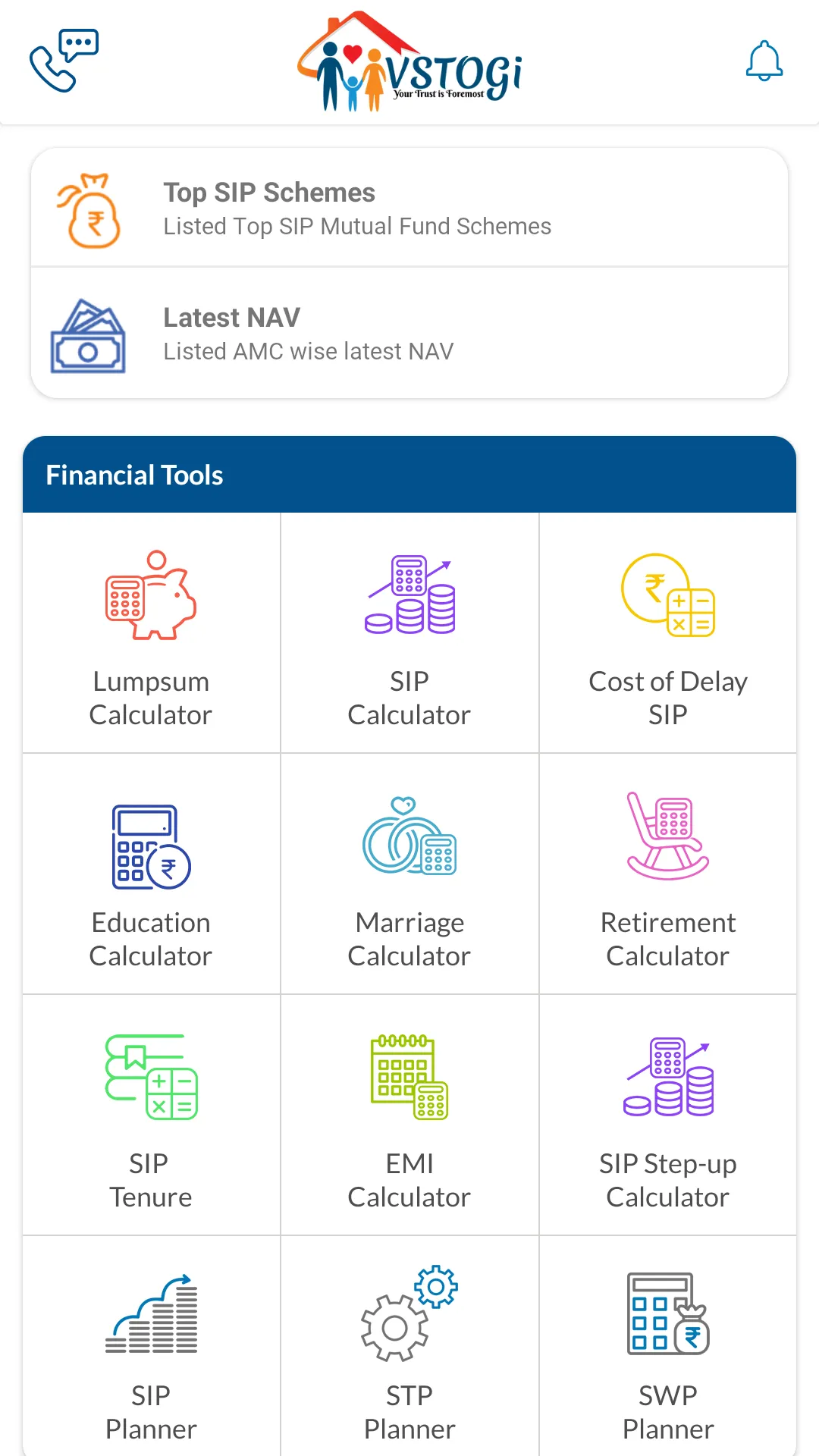 VSTOGi - Mutual Funds & SIP | Indus Appstore | Screenshot