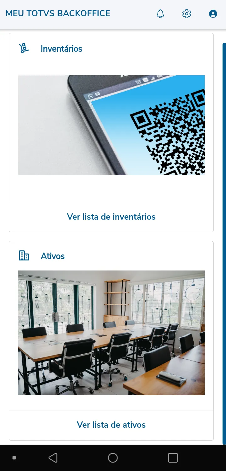 Meus Ativos Fixos | Indus Appstore | Screenshot