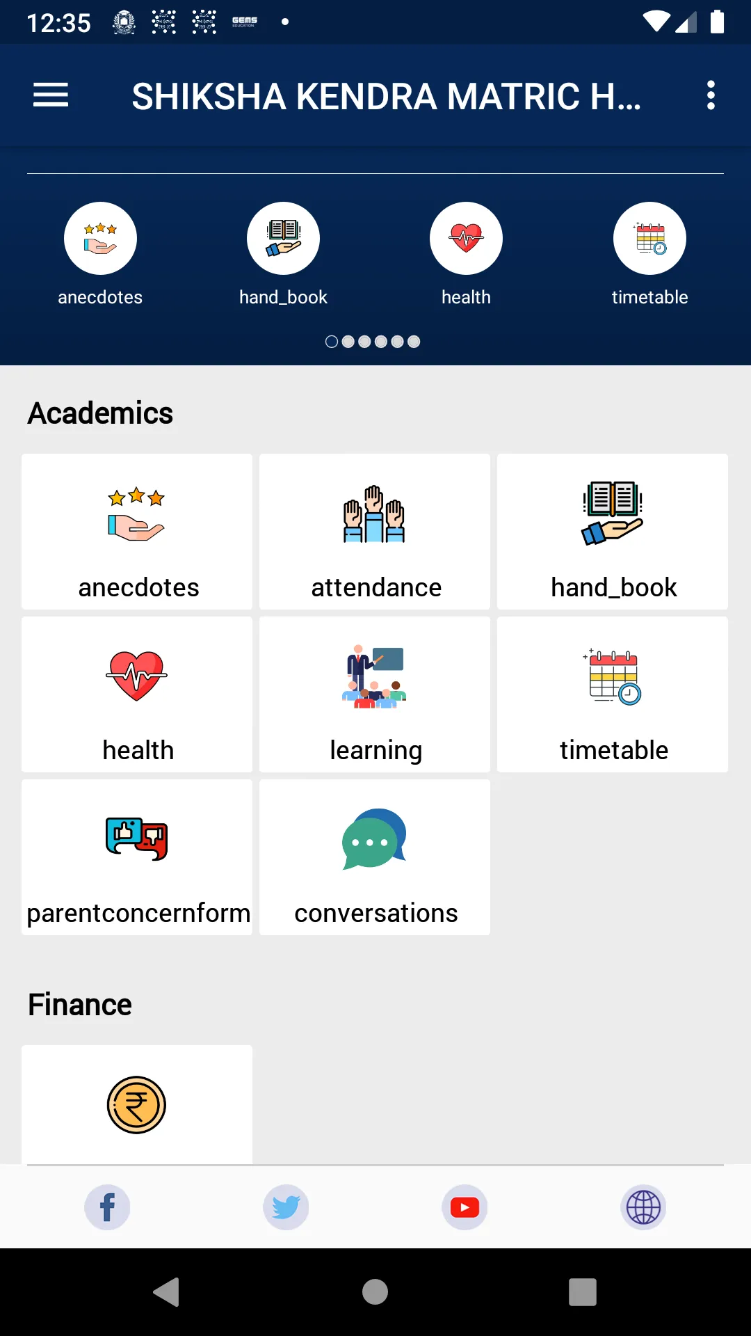 Shiksha Schools | Indus Appstore | Screenshot