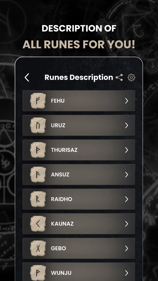 Rune Reading: Runic divination | Indus Appstore | Screenshot