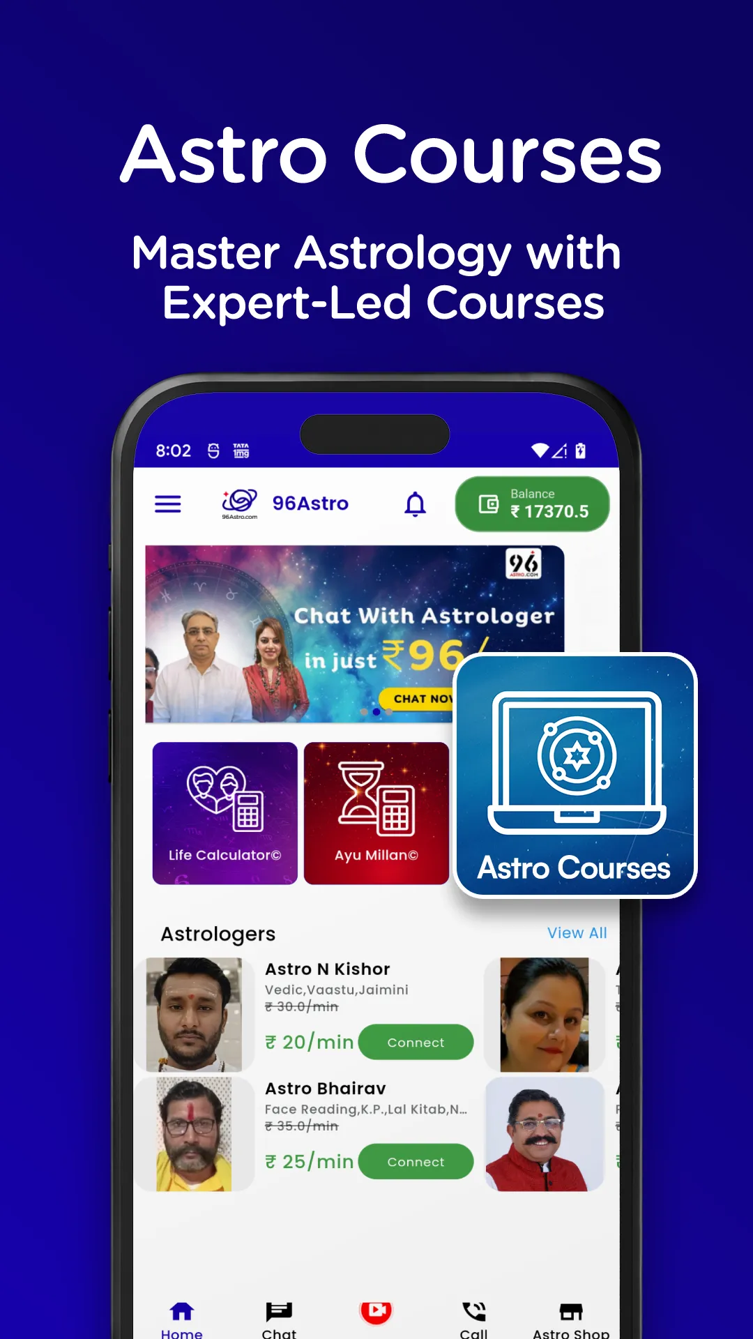 96Astro - Talk to Astrologer | Indus Appstore | Screenshot