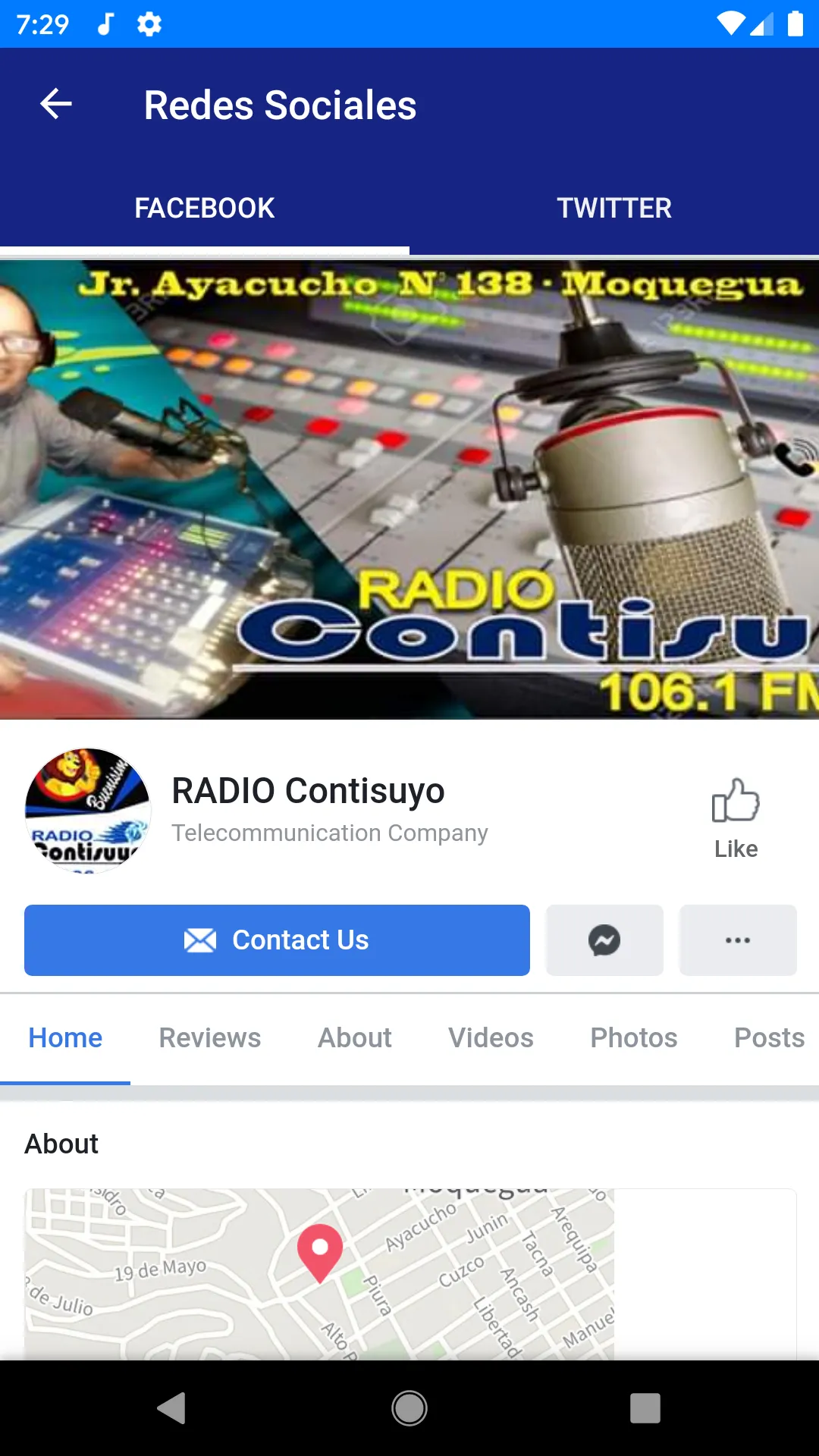 Radio Contisuyo | Indus Appstore | Screenshot