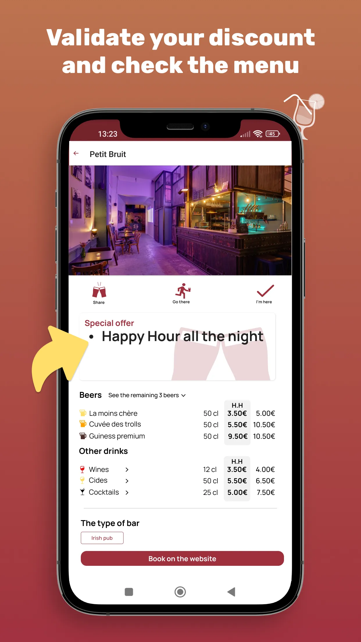 MisterGoodBeer - Find your bar | Indus Appstore | Screenshot