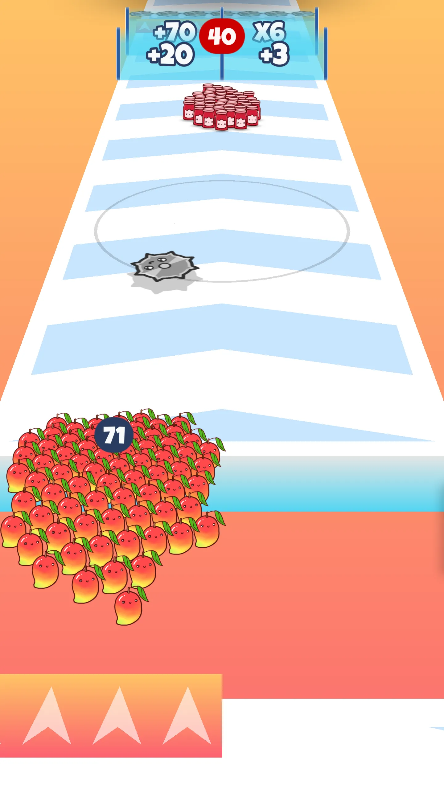 Food Run - Crowd Control Game | Indus Appstore | Screenshot