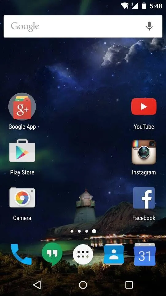 Amazing Aurora Live Wallpaper | Indus Appstore | Screenshot