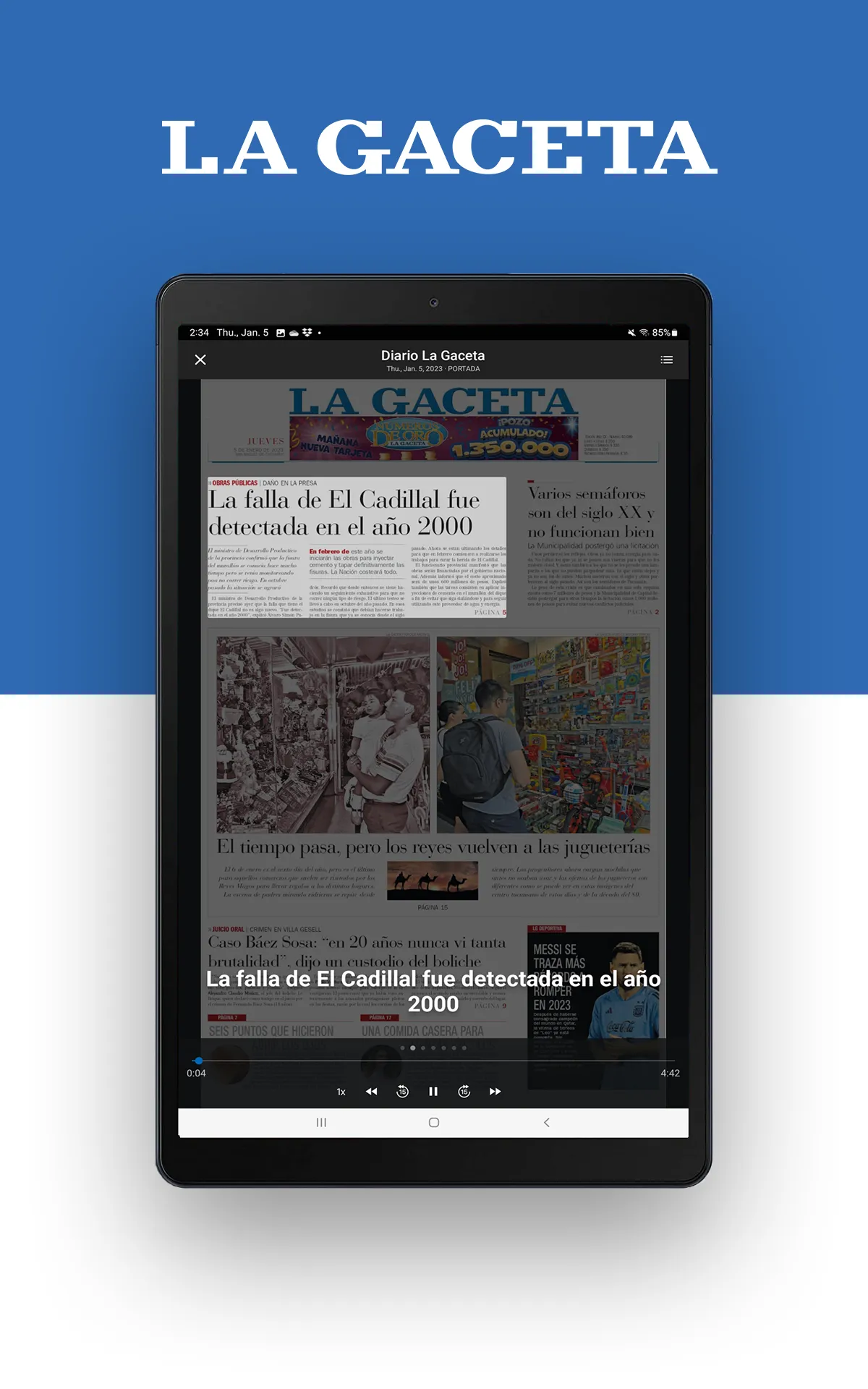 La Gaceta | Indus Appstore | Screenshot