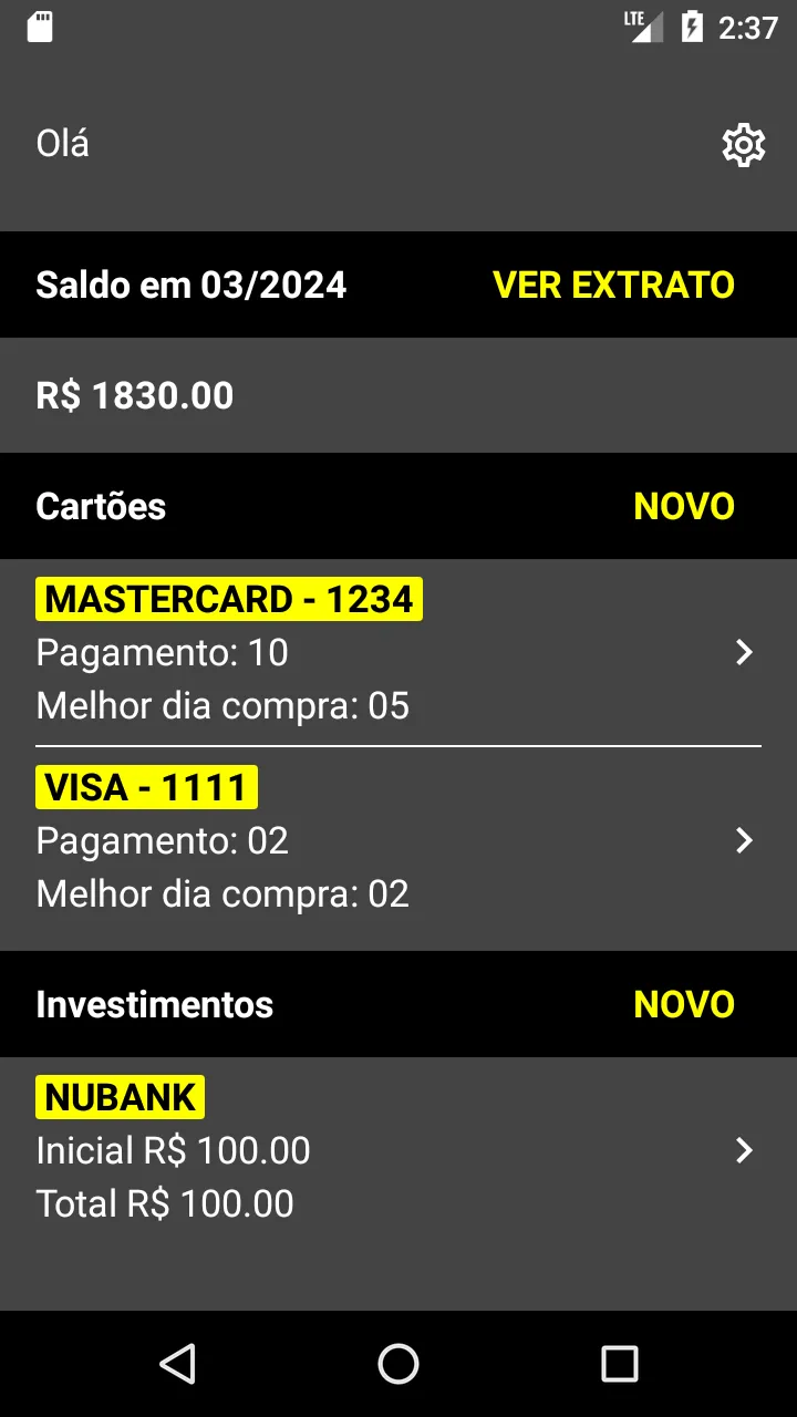 Financeiro | Indus Appstore | Screenshot