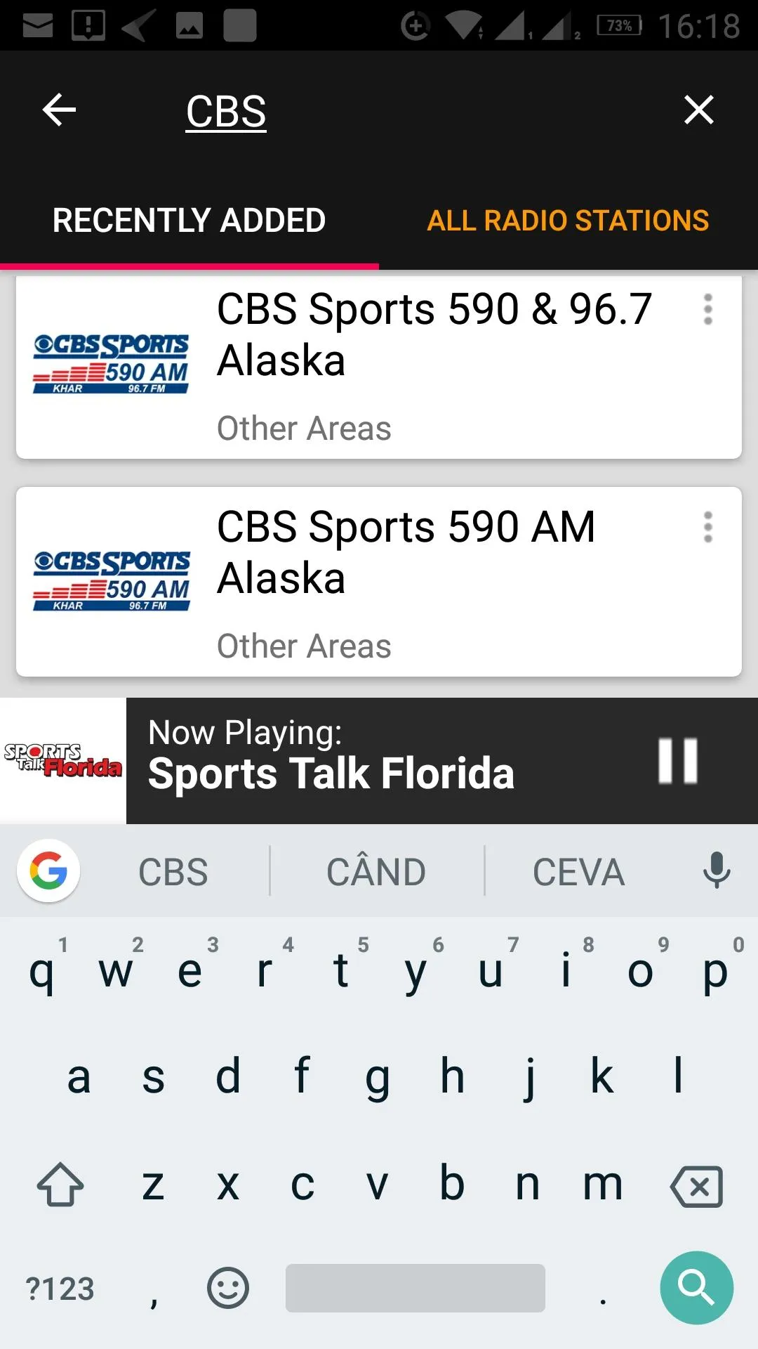 USA Sports Radio Stations | Indus Appstore | Screenshot