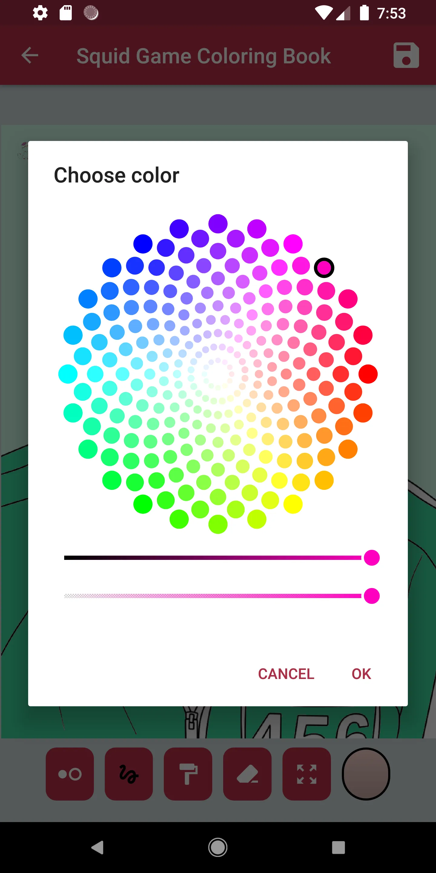 Colors: Squid Coloring Game 2 | Indus Appstore | Screenshot