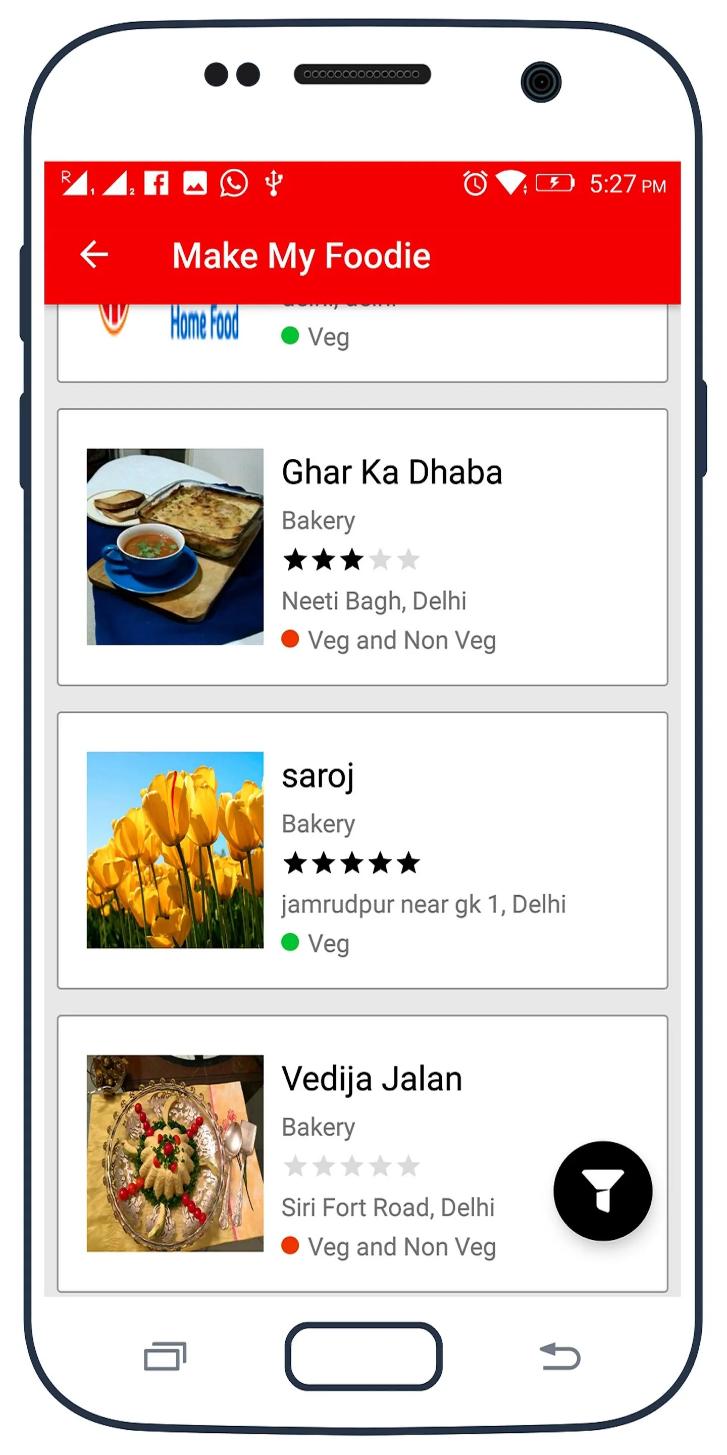 Make My Foodie - Home Food | Indus Appstore | Screenshot