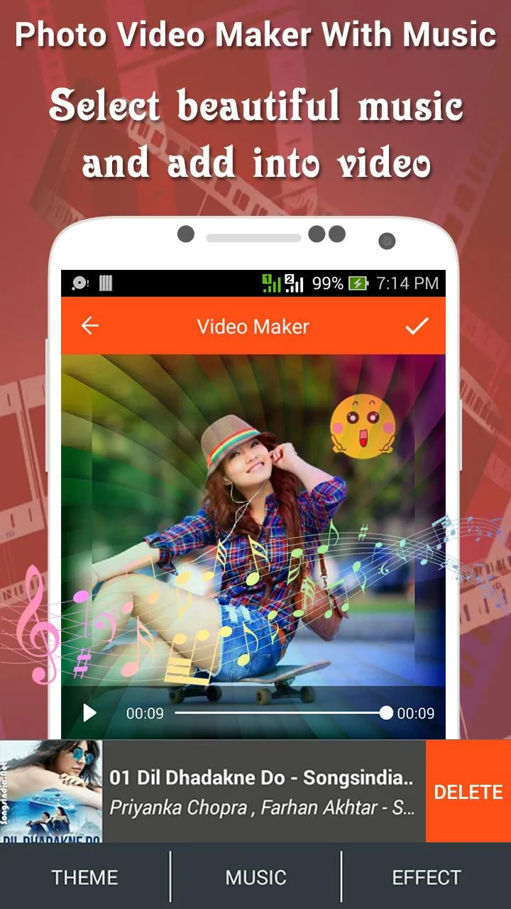 Photo Video Maker With Music & | Indus Appstore | Screenshot