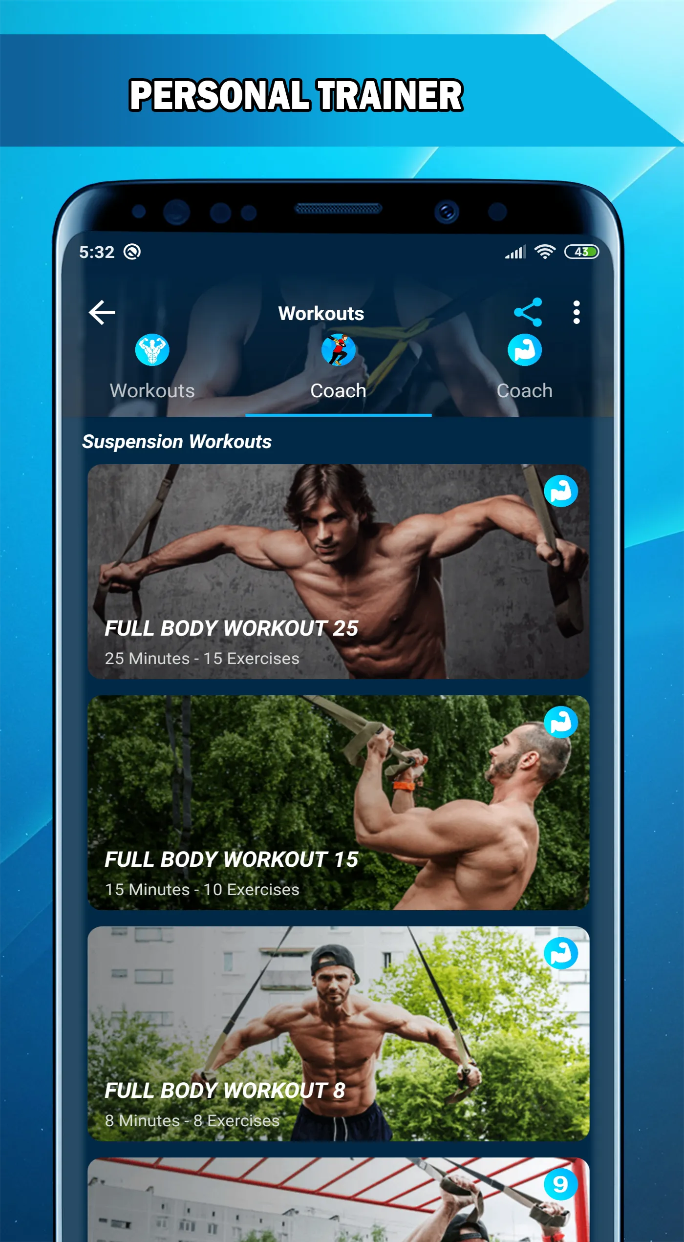 Suspension Workouts Fitness | Indus Appstore | Screenshot