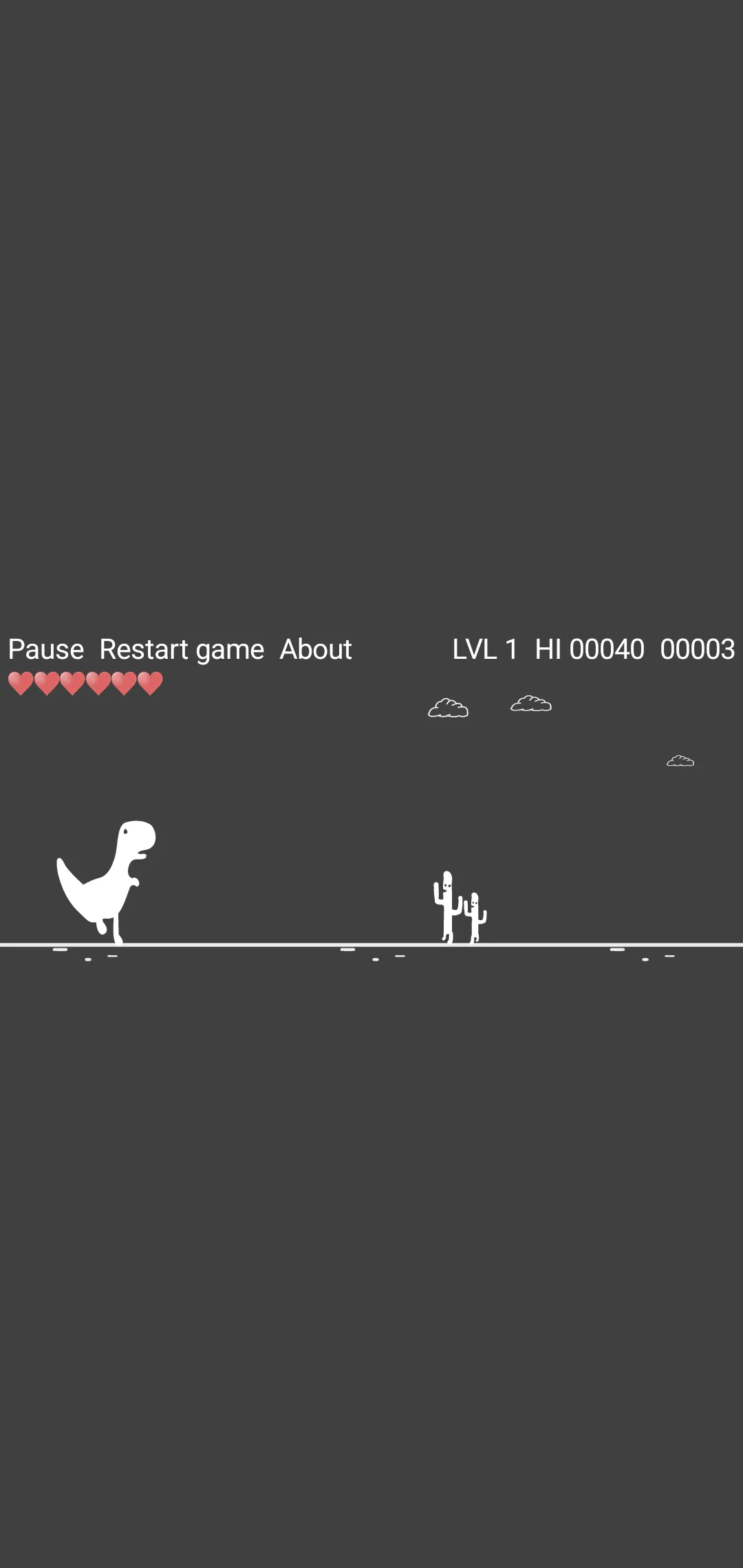 Cactus Run Classic - Dino Game | Indus Appstore | Screenshot