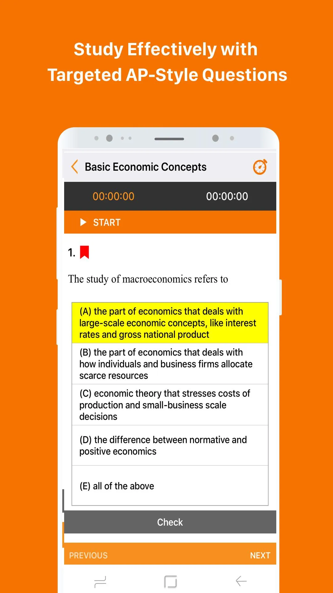 500 AP Macroeconomics Question | Indus Appstore | Screenshot