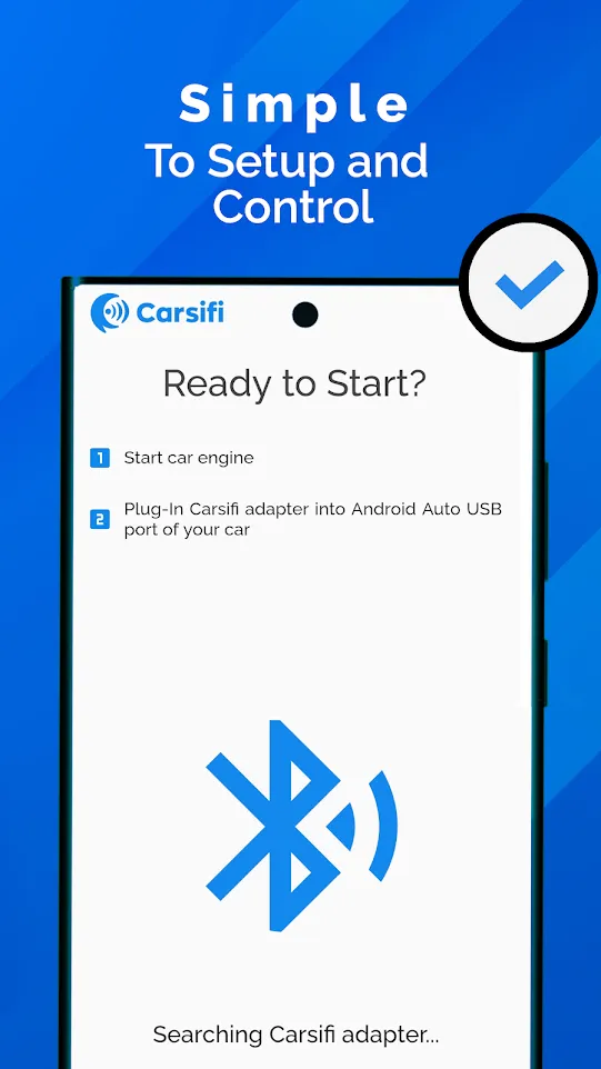 Carsifi Wireless Android Auto | Indus Appstore | Screenshot