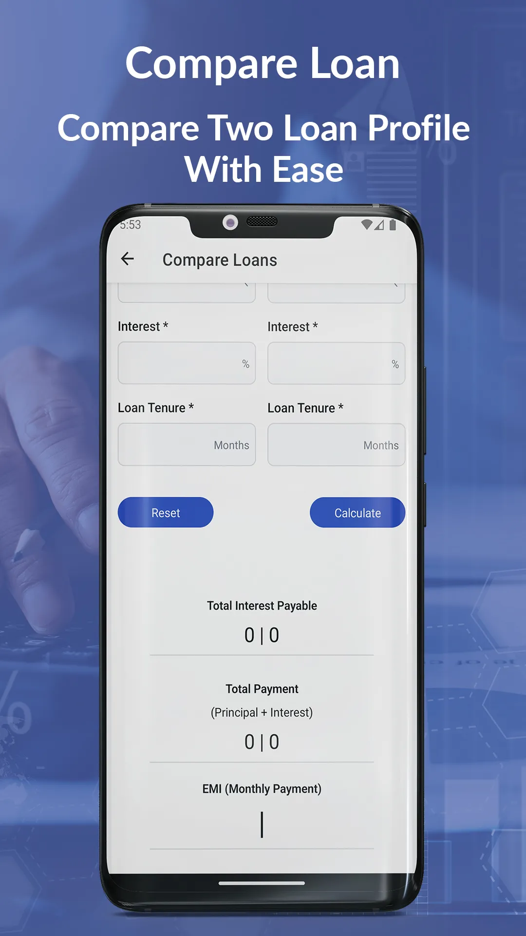 EMI Calculator | Indus Appstore | Screenshot
