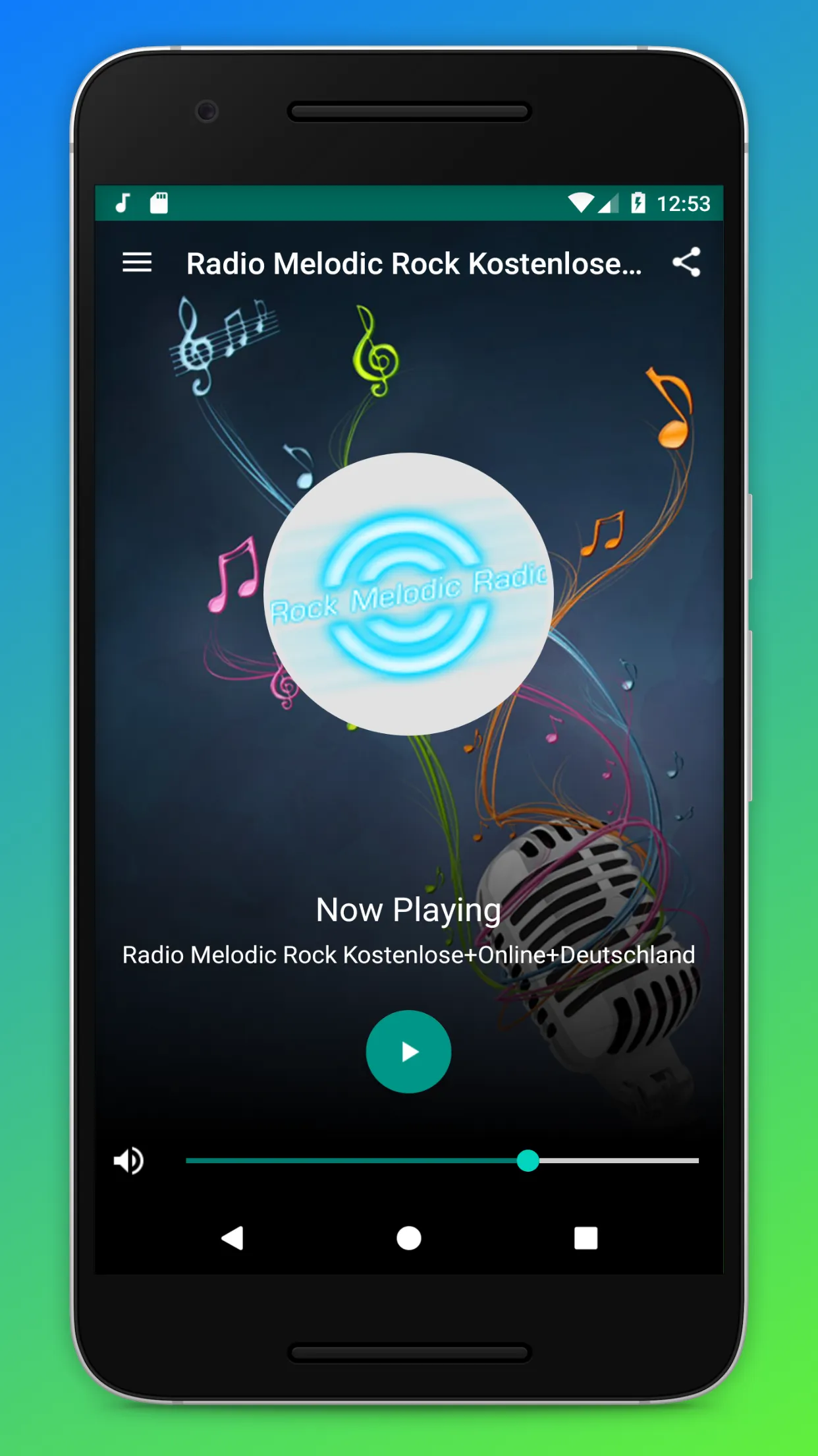 Rock Melodic Radio App Online | Indus Appstore | Screenshot