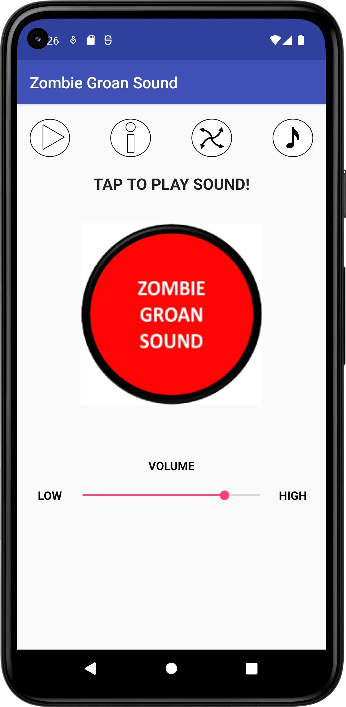 Zombie Groan Sound | Indus Appstore | Screenshot