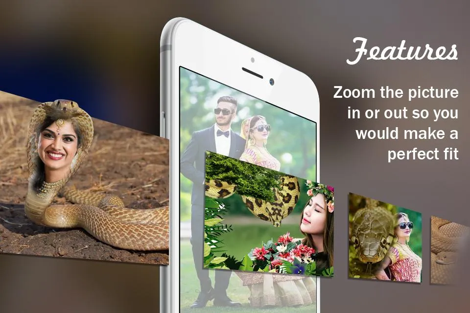 Snake Photo Frame | Indus Appstore | Screenshot