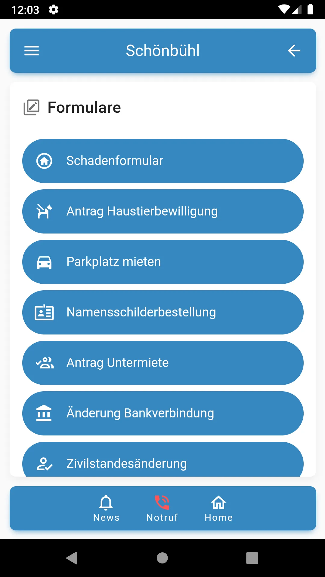 Schönbühl | Indus Appstore | Screenshot