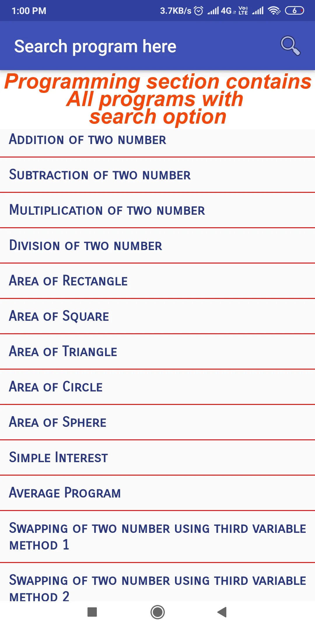 Java Programming App | Indus Appstore | Screenshot