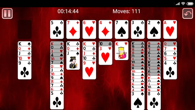 Miss Milligan Solitaire | Indus Appstore | Screenshot