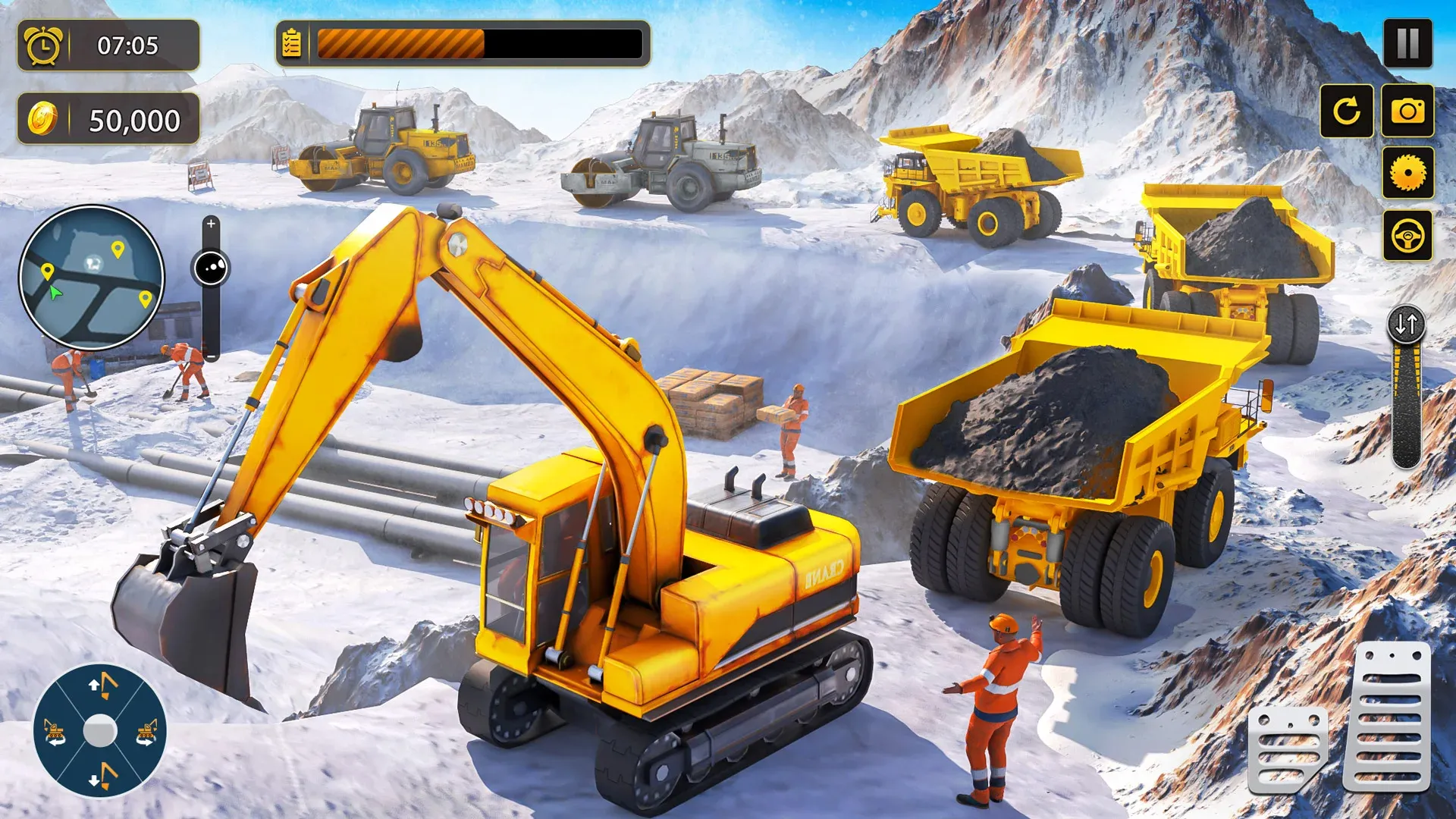 Bulldozer Excavator: JCB Games | Indus Appstore | Screenshot
