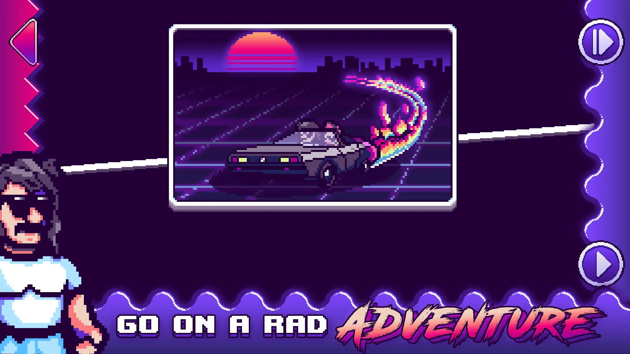 Synthwave Escape | Indus Appstore | Screenshot