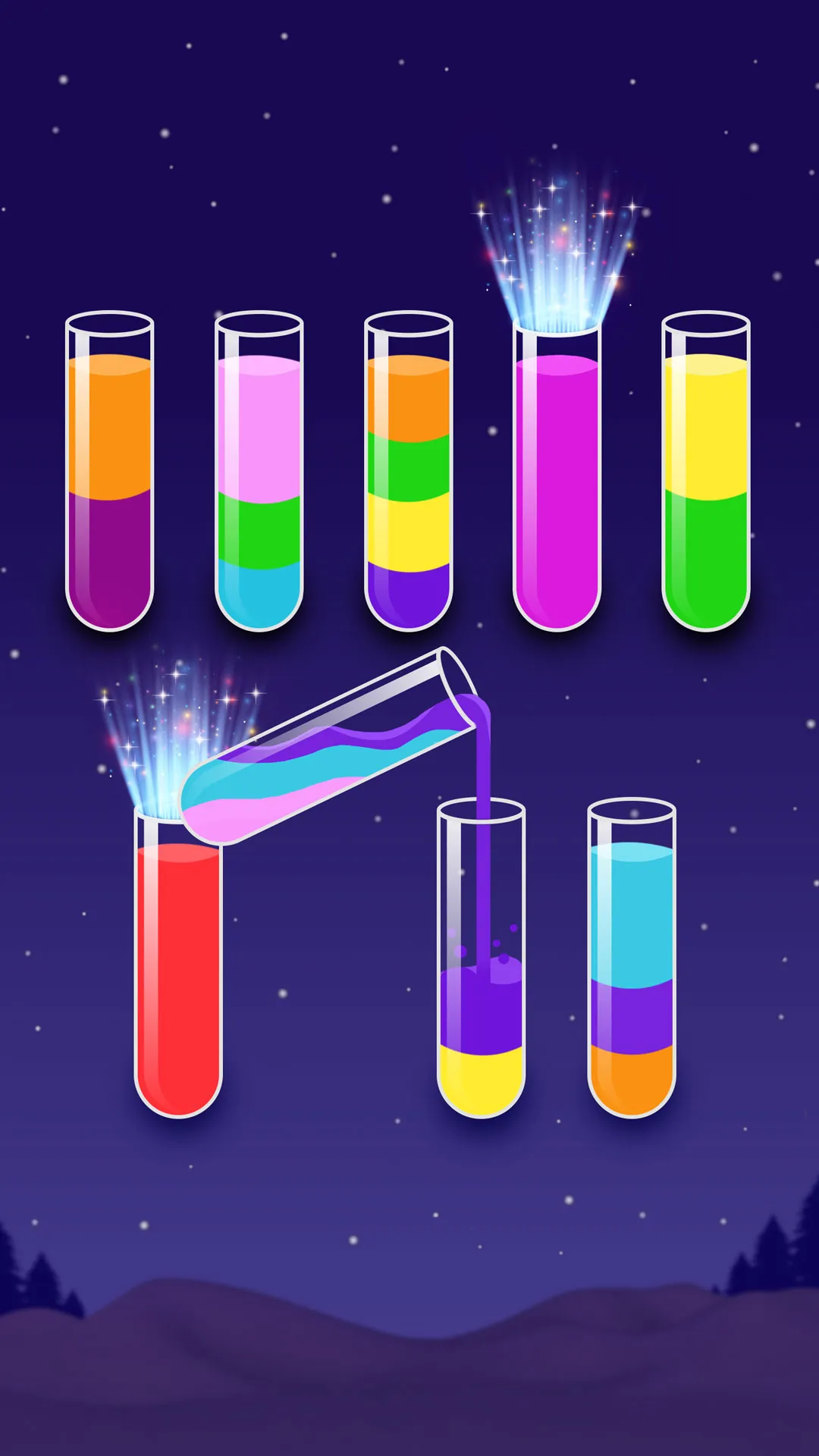 Color Water Sort Wooden Puzzle | Indus Appstore | Screenshot