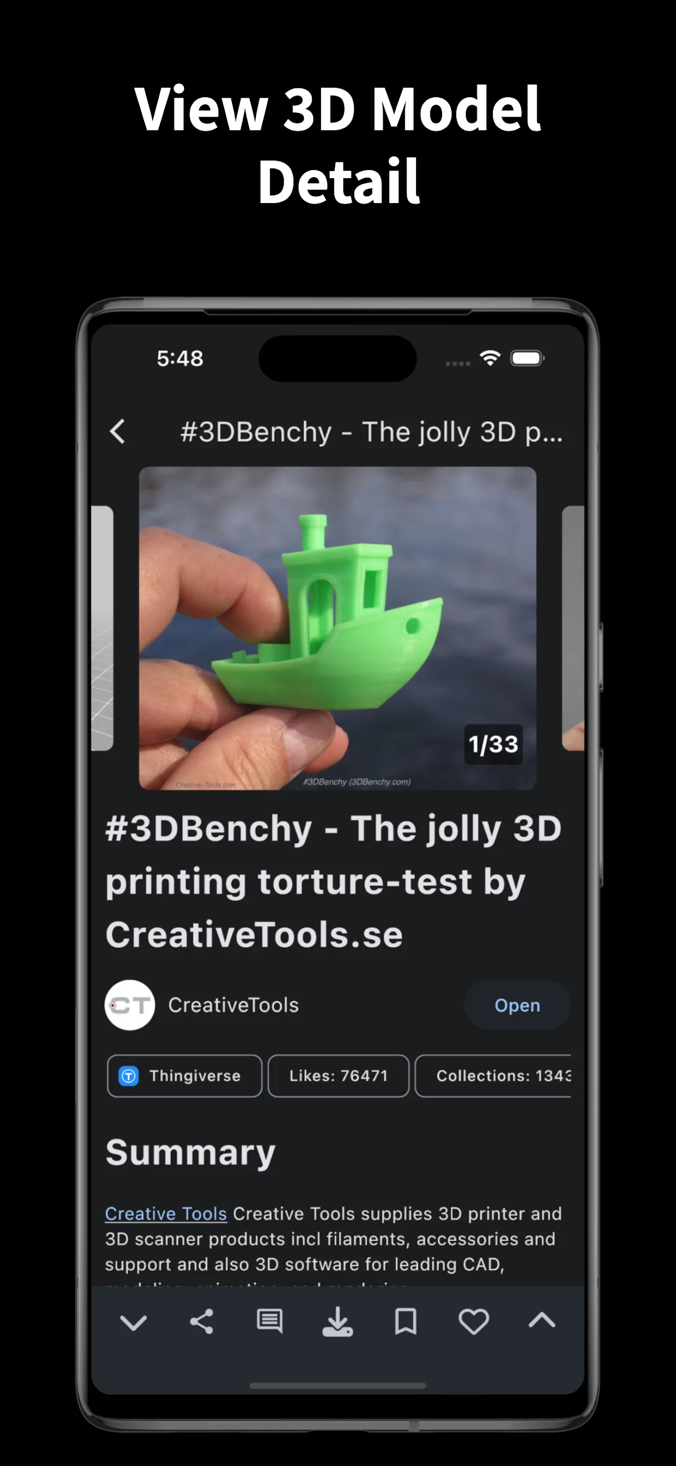 Thingiverse Printables | 3Drop | Indus Appstore | Screenshot