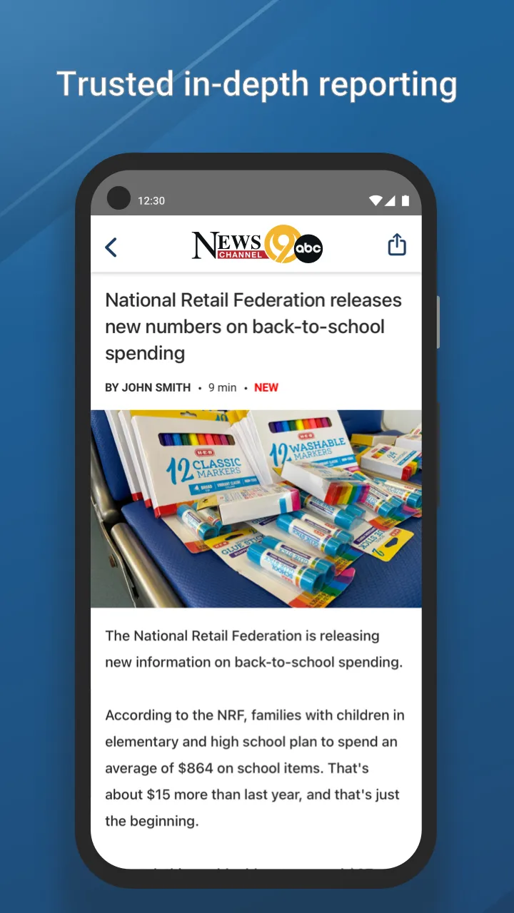 WTVC News 9 | Indus Appstore | Screenshot