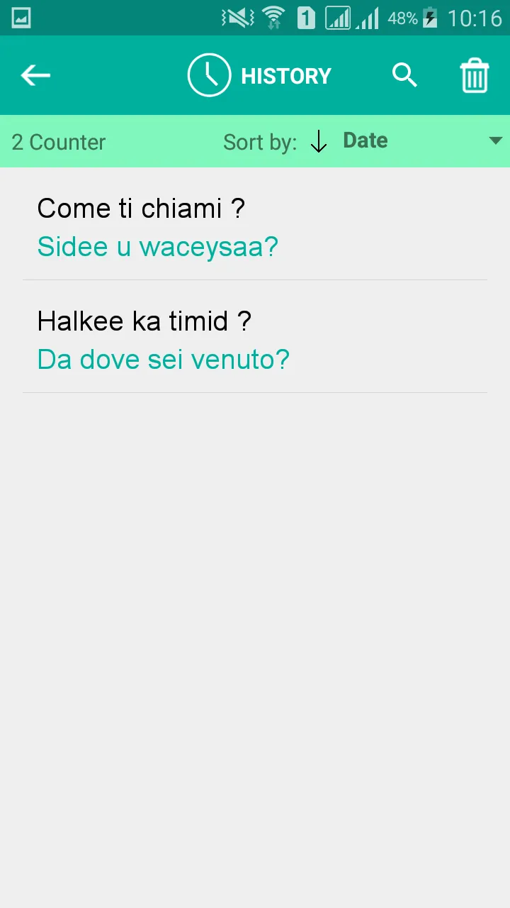 Somali Italian Translator | Indus Appstore | Screenshot