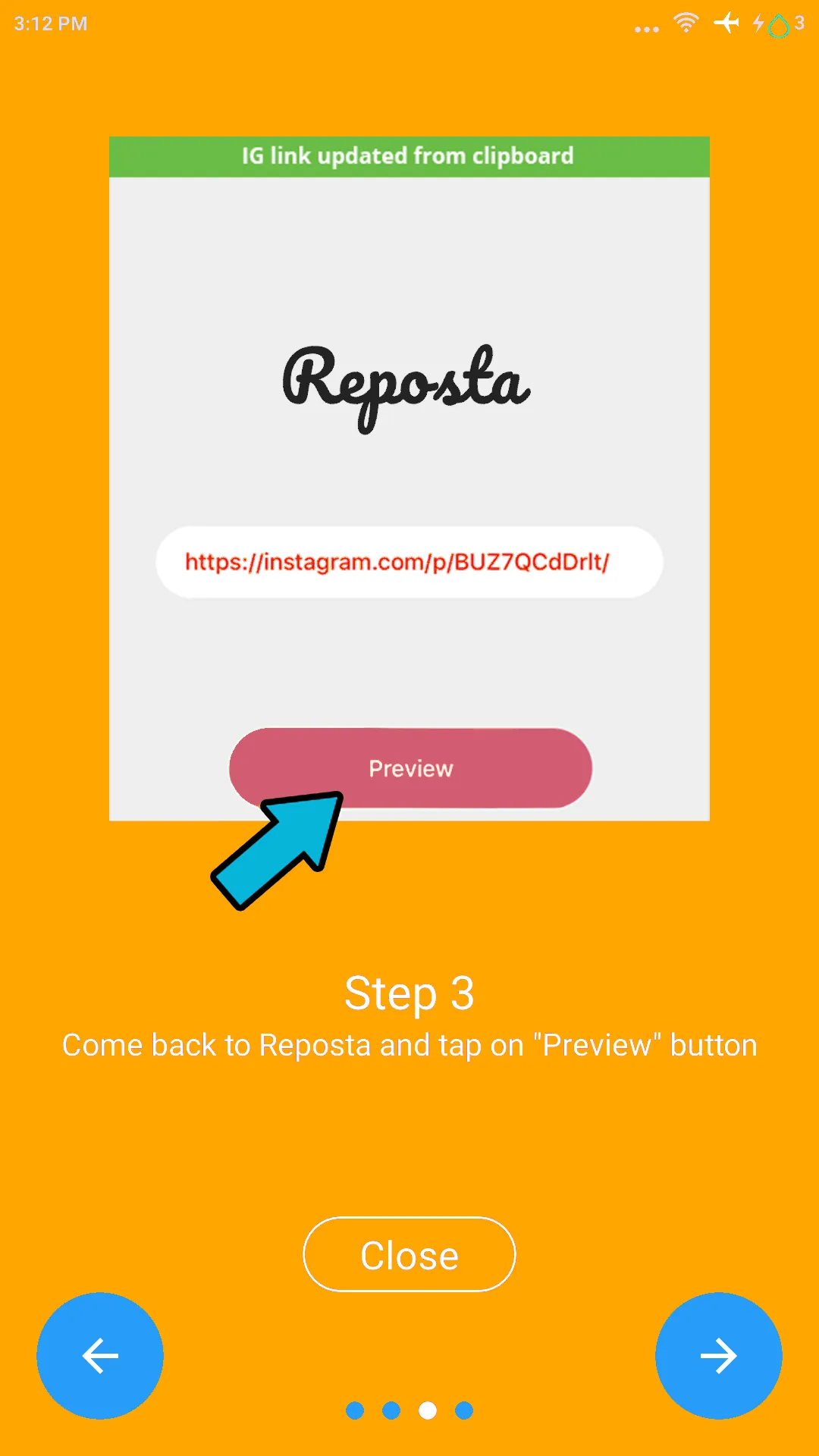 Reposta - Repost for Instagram | Indus Appstore | Screenshot