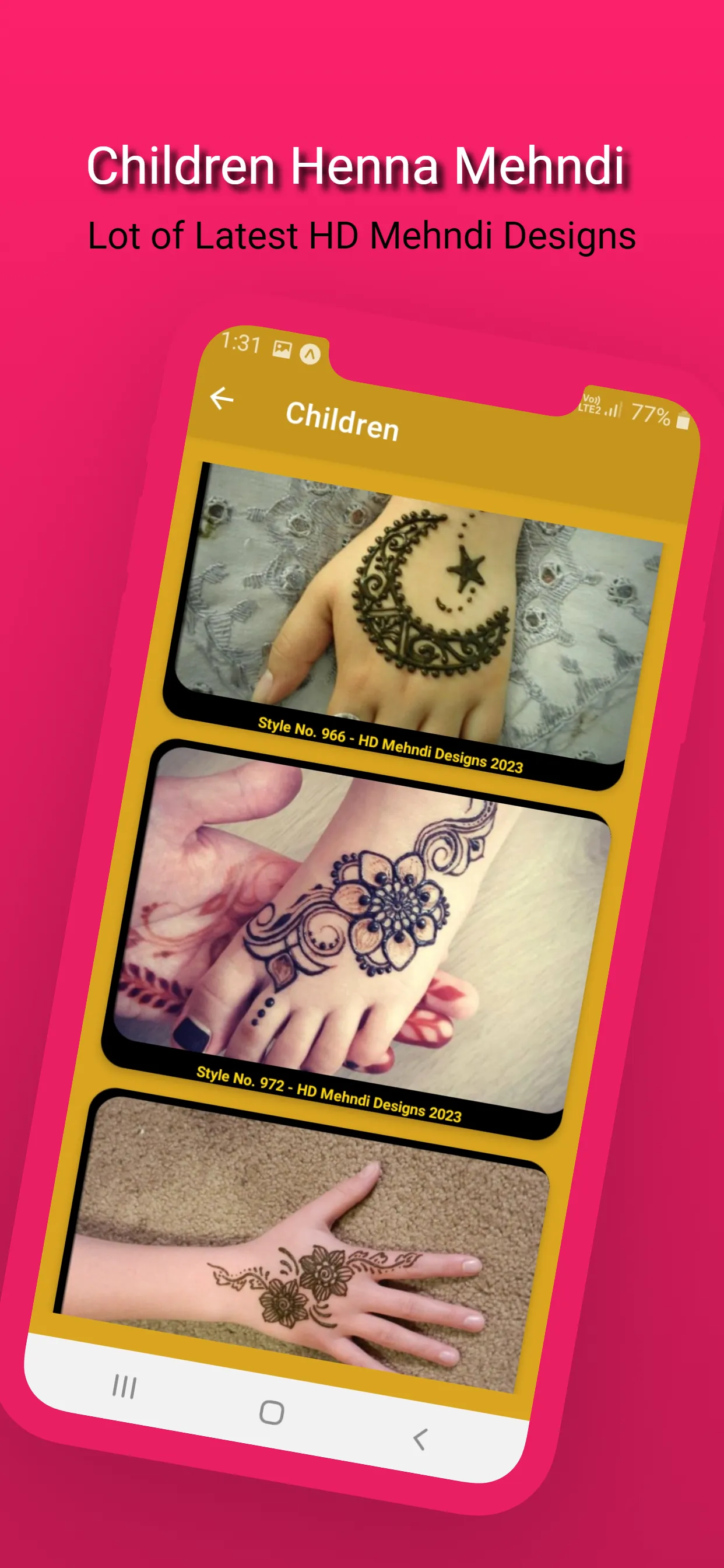 Gol Tikki Mehndi Design Simple | Indus Appstore | Screenshot