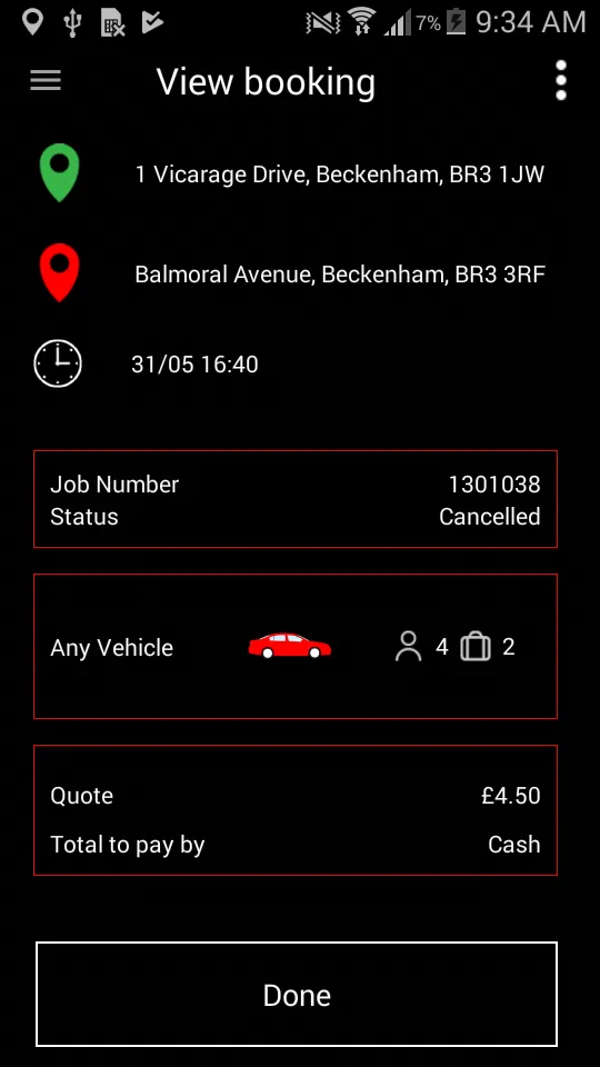 AAA Minicabs - New Regency | Indus Appstore | Screenshot