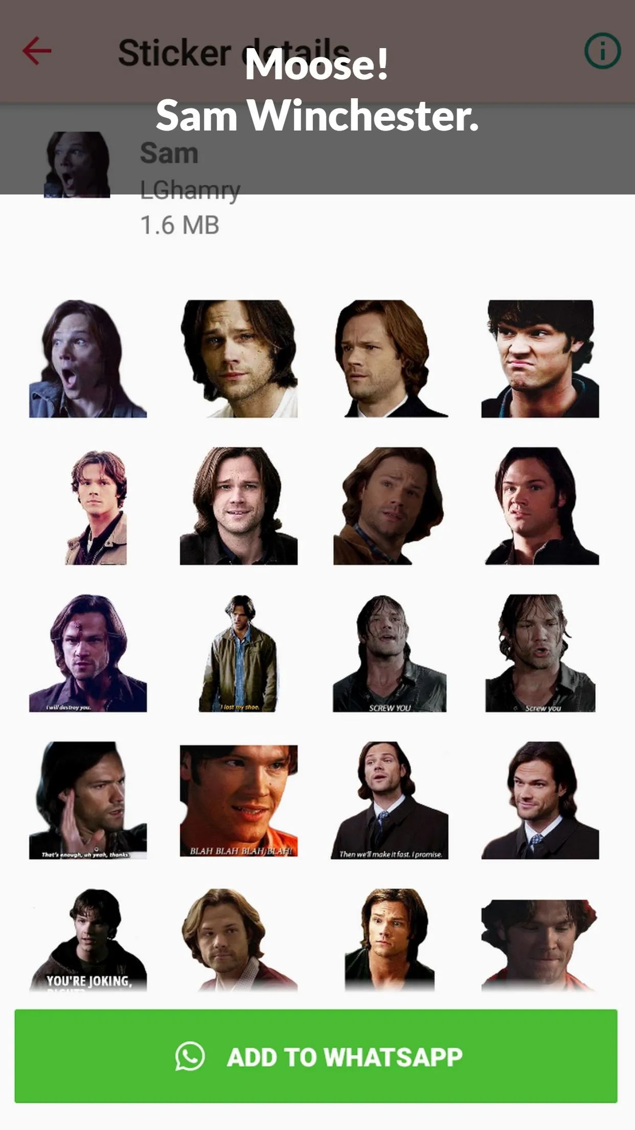 SPN Stickers for WhatsApp | Indus Appstore | Screenshot