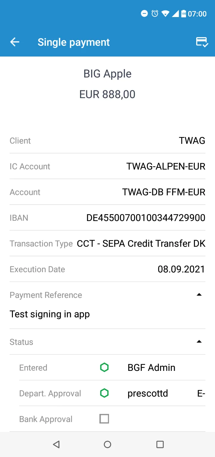 Coupa Treasury | Indus Appstore | Screenshot