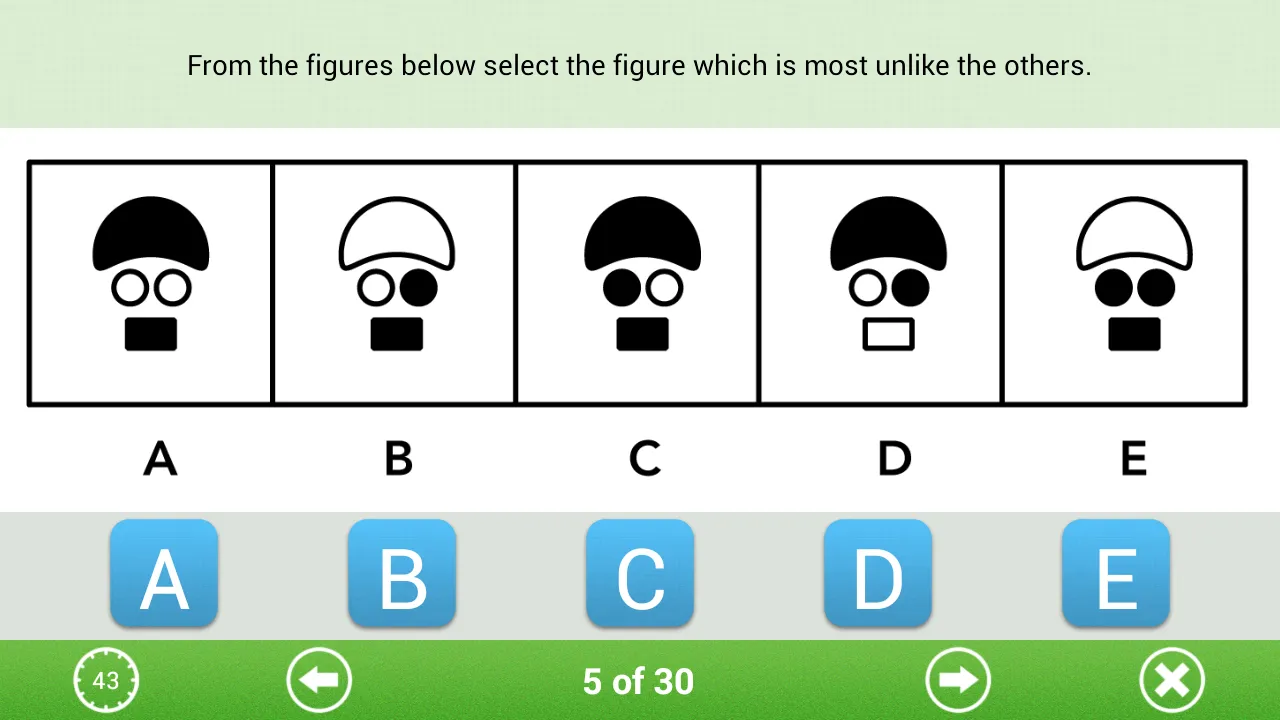 11+ Non-verbal Reasoning Lite | Indus Appstore | Screenshot