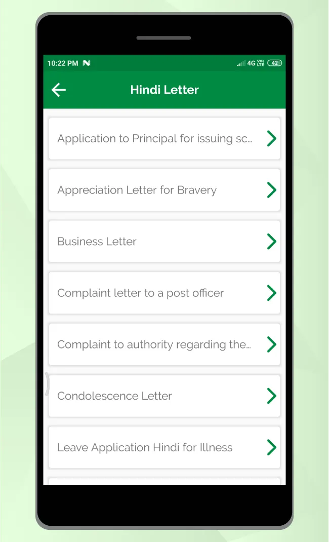 Letter Writing Application | Indus Appstore | Screenshot