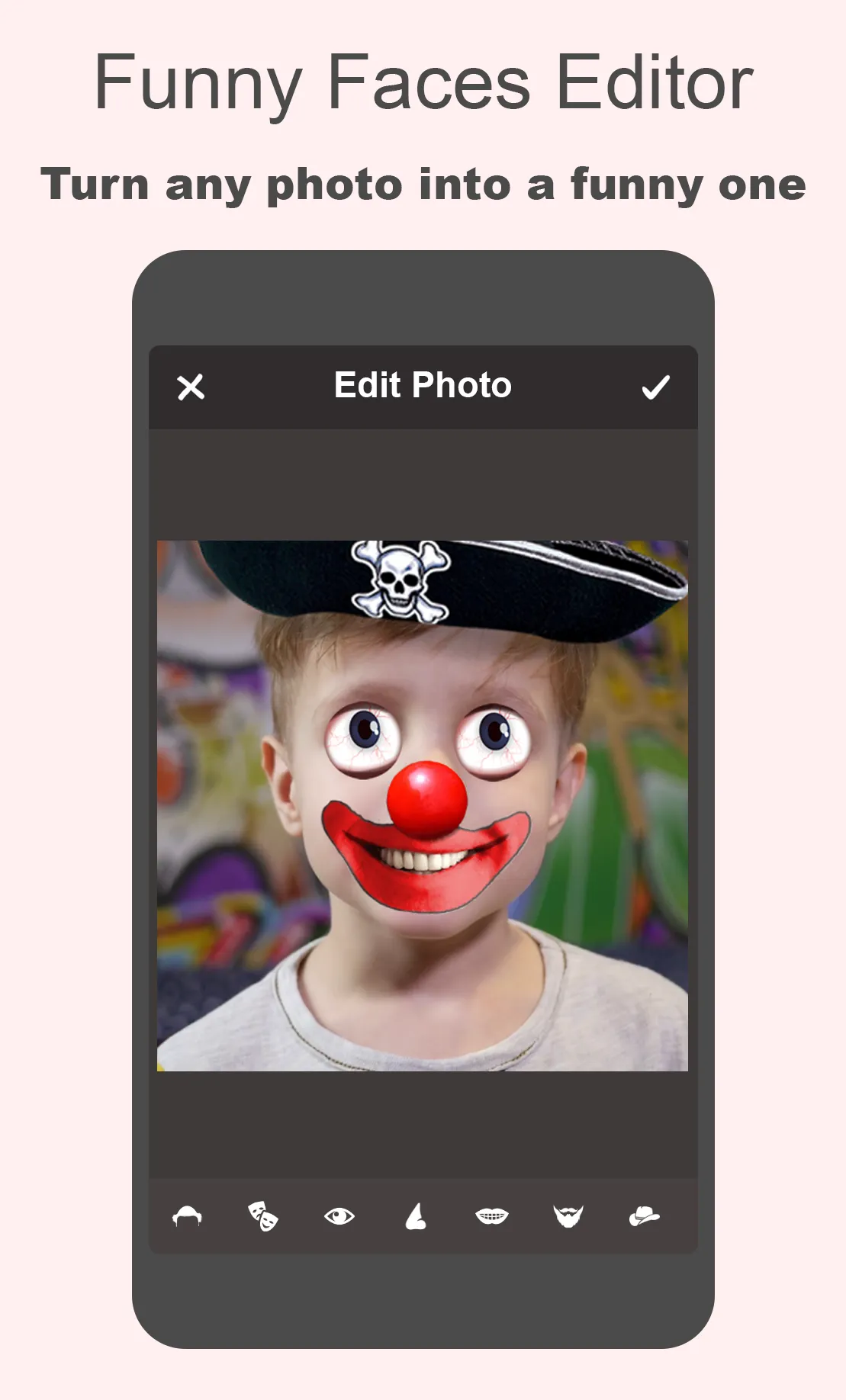 Funny Faces Effects Editor | Indus Appstore | Screenshot